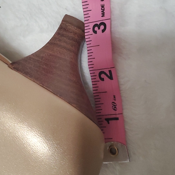 FRANCO SARTO Slip-on round toe heel shoes 7 1/2 Tan (Ss15) - Picture 6 of 9